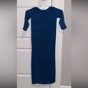 Posh Peanut Zipper Gown. Brand new. Never worn. Size 0-3